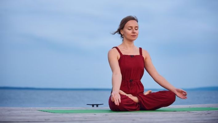 Stress Reduction Through Mindful Breathing in yogalates